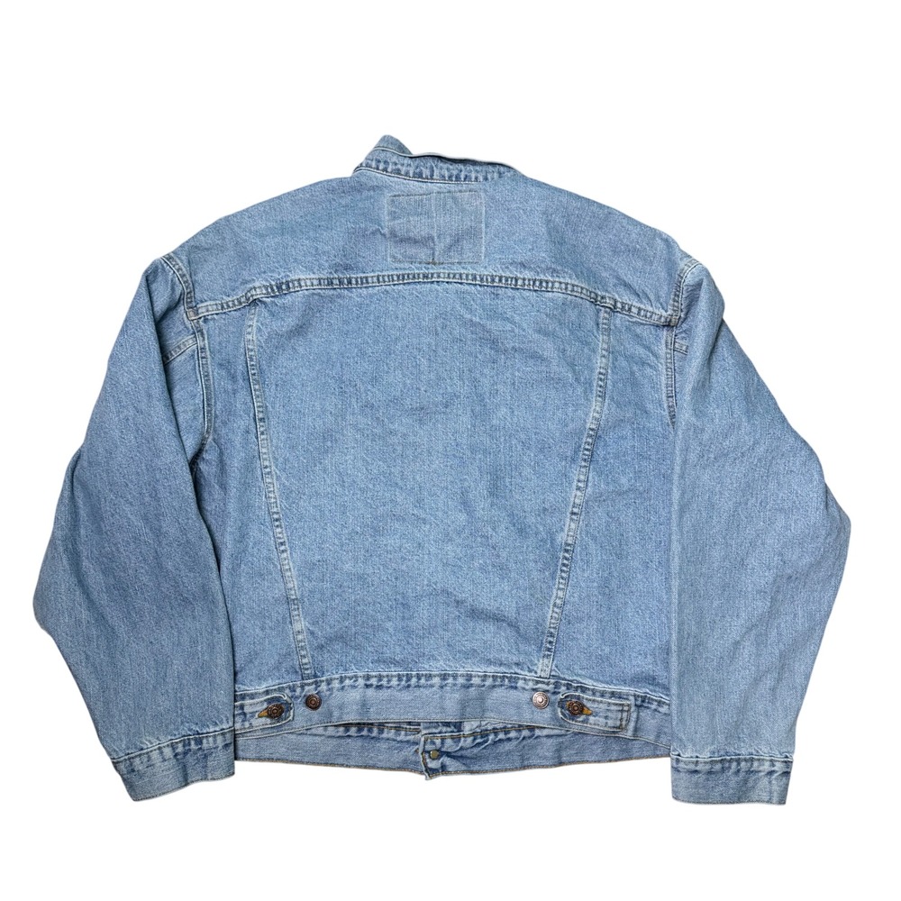 Vintage Levi's Type III Trucker Jacket 80s 90s Big Logo Patch Mens XL 70598-0711 - Picture 2 of 7